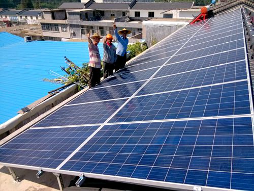 山東臨沂市臨沭縣光伏電站